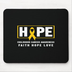 Hope Childhood Cancer - Childhood Cancer Awarenes Mouse Mat