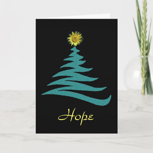 Hope Christmas Greeting Card (Front)