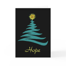 Hope Christmas Greeting Card