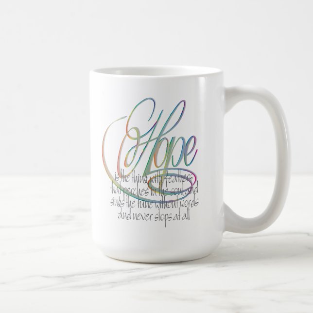 Hope Coffee Mug (Right)
