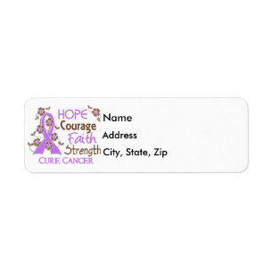 Hope Courage Faith Strength 3 General Cancer
