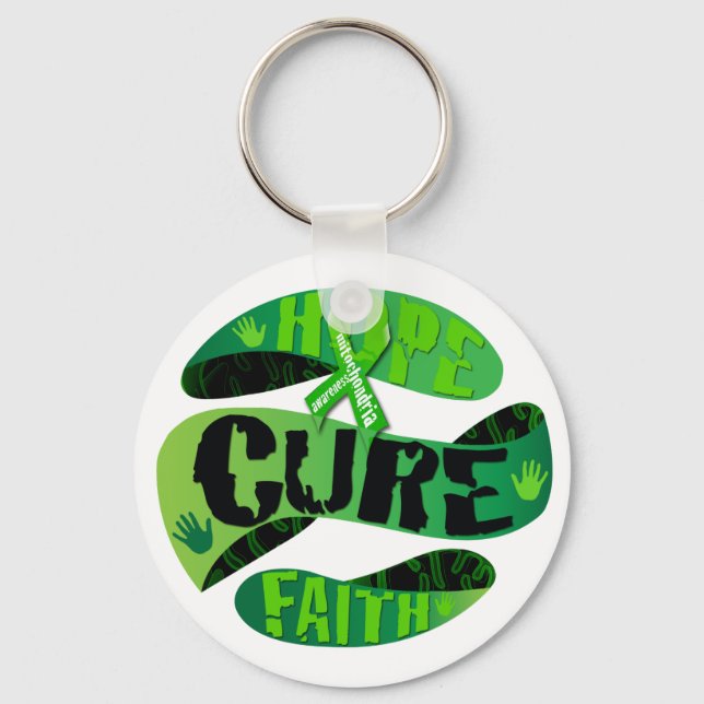 Hope Cure Faith Key Ring (Front)