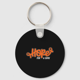 Hope Cure- Leukaemia Cancer Awareness Supporter Ri Key Ring