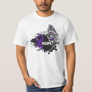 Hope Domestic Violence Butterfly T-Shirt