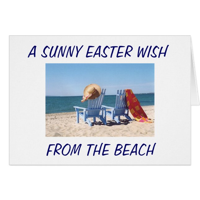 HOPE **EASTER** IS LIKE A DAY AT THE BEACH (Front Horizontal)