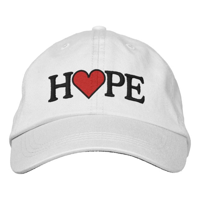 HOPE EMBROIDERED HAT (Front)