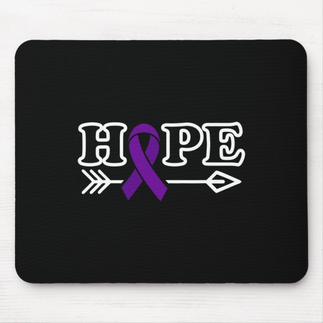 Hope Epilepsy Awareness  Mouse Mat (Front)
