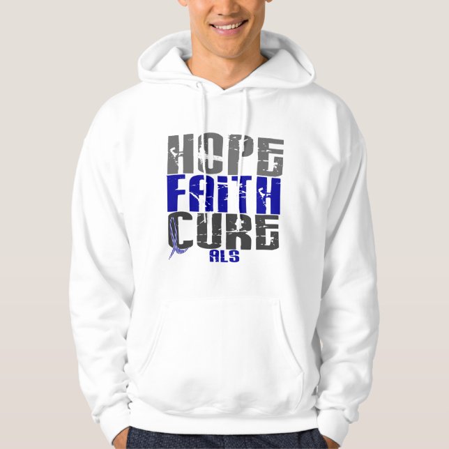 HOPE FAITH CURE ALS HOODIE (Front)