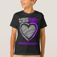 Hope Faith In August We Wear Purple Overdose Aware