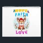 Hope Faith Love Calendar<br><div class="desc">Hope Faith Love. Two Page LargeCalendar, White. The Christmas season is here again and people are busy with their preparations for a Christmas dinner because Christmas is a time for family reunions, family bonding, and renewing friendships. So get set ready for Christmas on 25 December to celebrate Christmas night with...</div>