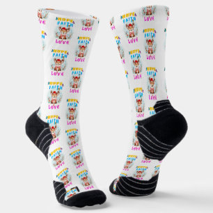 Hope Faith Love Socks