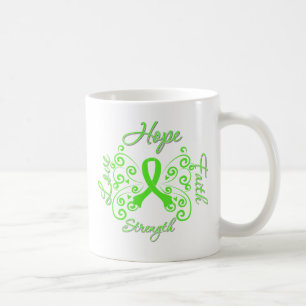 Hope Faith Love Strength Non-Hodgkin's Lymphoma Coffee Mug