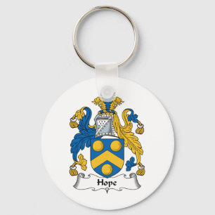 Hope Family Crest Key Ring