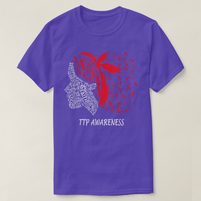 Hope Fight TTP Awareness  T-Shirt (Design Front)