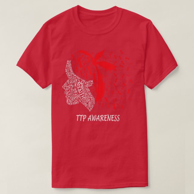 Hope Fight TTP Awareness  T-Shirt (Design Front)