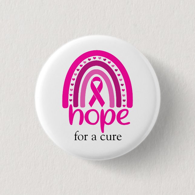 Hope for a Cure 3 Cm Round Badge (Front)