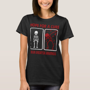 Hope For A Cure BRAIN ANEURYSM AWARENESS T-Shirt