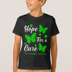 Hope For A Cure Brain Disabilities Awareness Butte T-Shirt