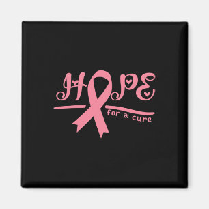 Hope For A Cure Breast Cancer Awareness Magnet