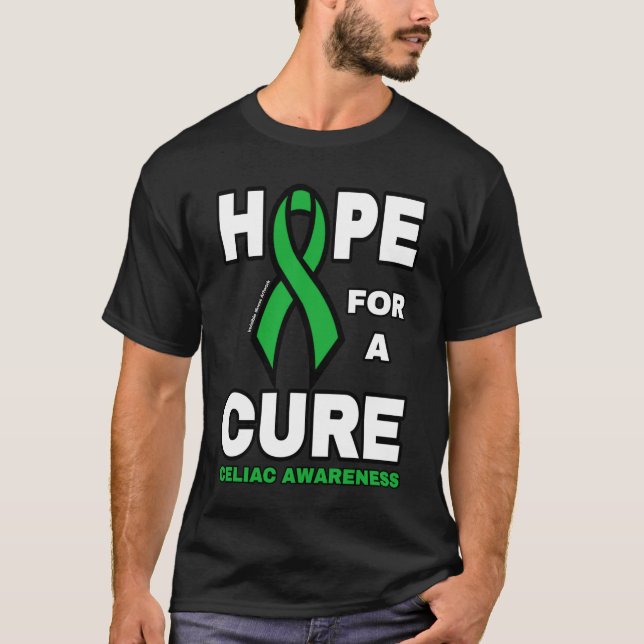 Hope For A Cure...Celiac T-Shirt (Front)