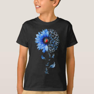 Hope For A Cure Diabetes Awareness Survivor Warrio T-Shirt