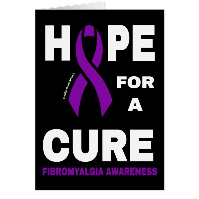 Hope For A Cure...Fibro (Front)