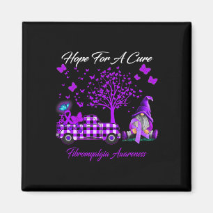 Hope For A Cure Fibromyalgia Awareness Gifts  Magnet