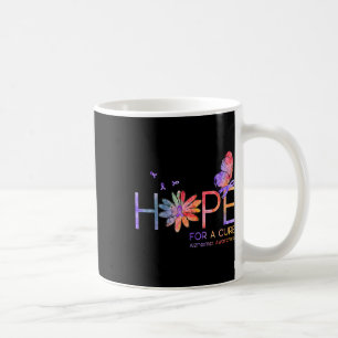 Hope For A Cure Heimerheimer Awareness Gift Coffee Mug