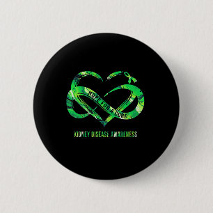 Hope For A Cure Kidney Disease Awareness 6 Cm Round Badge