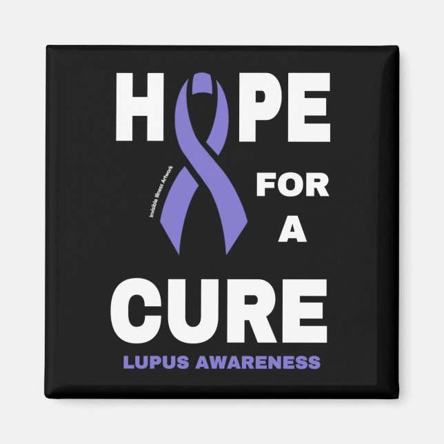 Hope for a Cure...Lupus Magnet (Front)