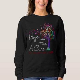 Hope For A Cure Multiple Myeloma Awareness Tree Ri Sweatshirt