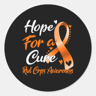 Hope For A Cure Rsd Crps Awareness  Classic Round Sticker