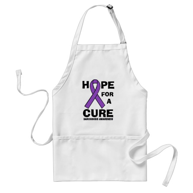 Hope For A Cure...Sarcoidosis Standard Apron (Front)