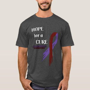 Hope for a Cure/Torn Ribbon...Arachnoiditis T-Shirt