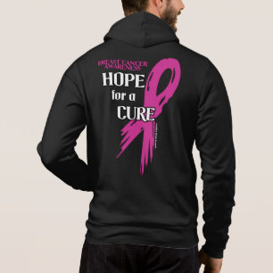 Hope for a Cure/Torn Ribbon...Breast Cancer Hoodie