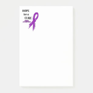 Hope for a Cure/Torn Ribbon...Fibro Post-it Notes