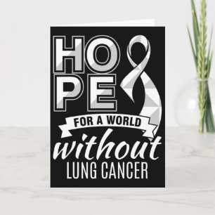 Hope For A World Without Lung Cancer  Card