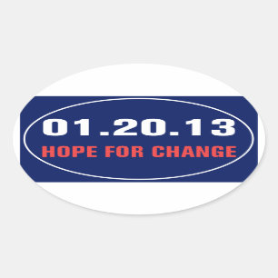 Hope For Change Sticker