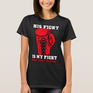 Hope For Cure Dragonfly Red Ribbon Messy Hair HIV T-Shirt