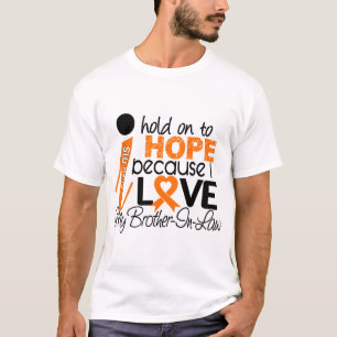 Hope For My Brother-In-Law Multiple Sclerosis MS T-Shirt