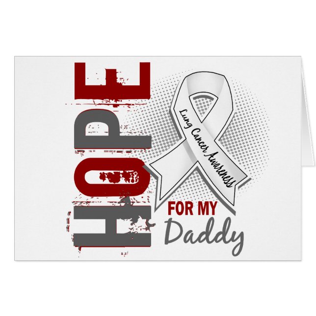Hope For My Daddy Lung Cancer (Front Horizontal)