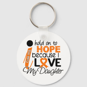 Hope For My Daughter Multiple Sclerosis MS Key Ring
