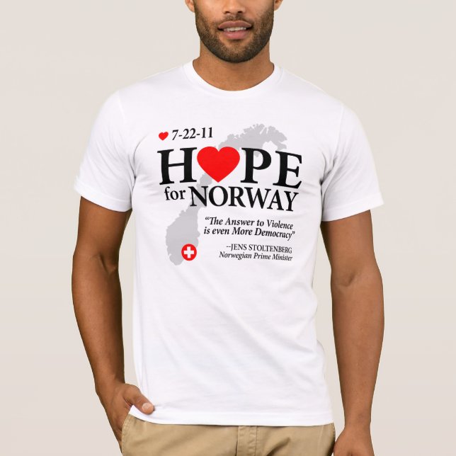 Hope for Norway T-Shirt (Front)
