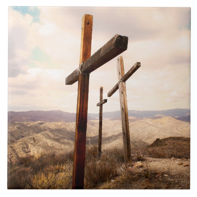 HOPE FOR THE WORLD Ceramic Tile (Front)