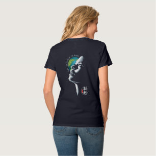 Hope for World peace Women V-Neck T-Shirt