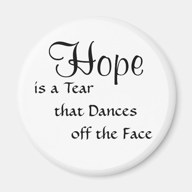 Hope Fridge Magnet (Front)