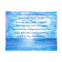 Hope from Lamentations