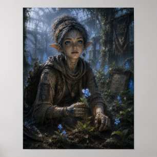 Hope / Gardener / Ruins of the Botanical Garden Poster