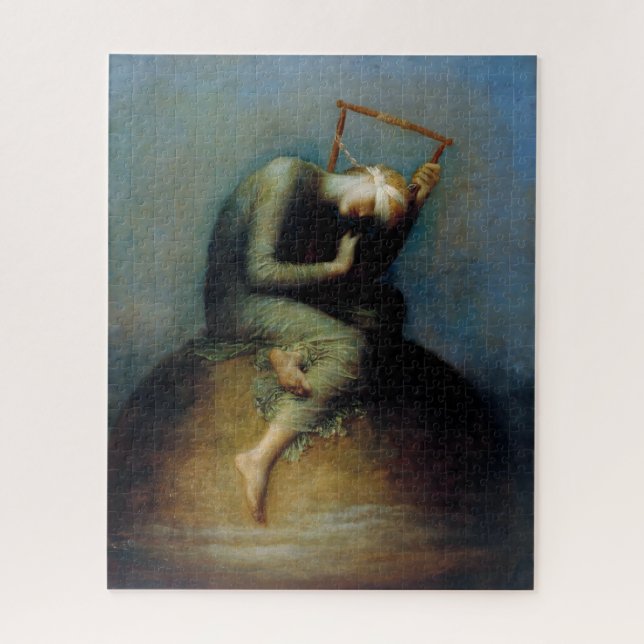 Hope George Watts Painting Jigsaw Puzzle (Vertical)