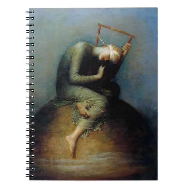 Hope George Watts Painting Notebook (Front)